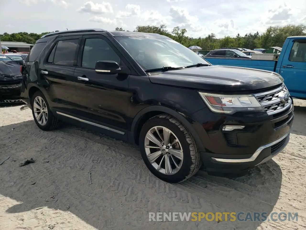 4 fotografías del automóvil dañado 1FM5K7F88KGB13738 FORD EXPLORER 2019