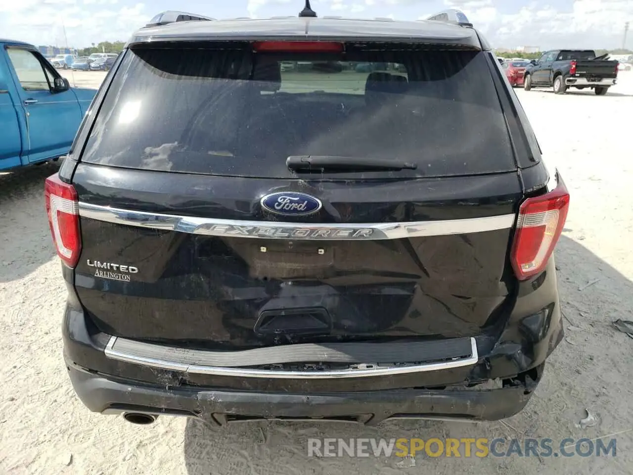 6 fotografías del automóvil dañado 1FM5K7F88KGB13738 FORD EXPLORER 2019