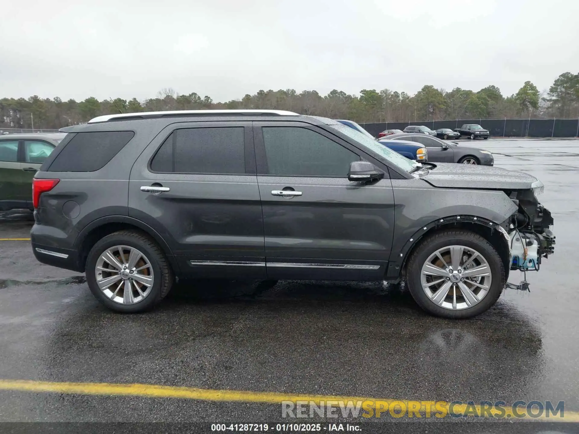14 fotografías del automóvil dañado 1FM5K7FH8KGA73175 FORD EXPLORER 2019
