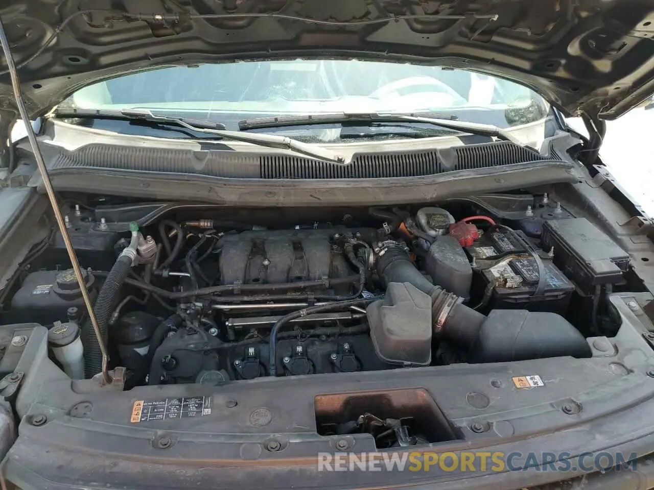 12 fotografías del automóvil dañado 1FM5K8AR0KGB23573 FORD EXPLORER 2019