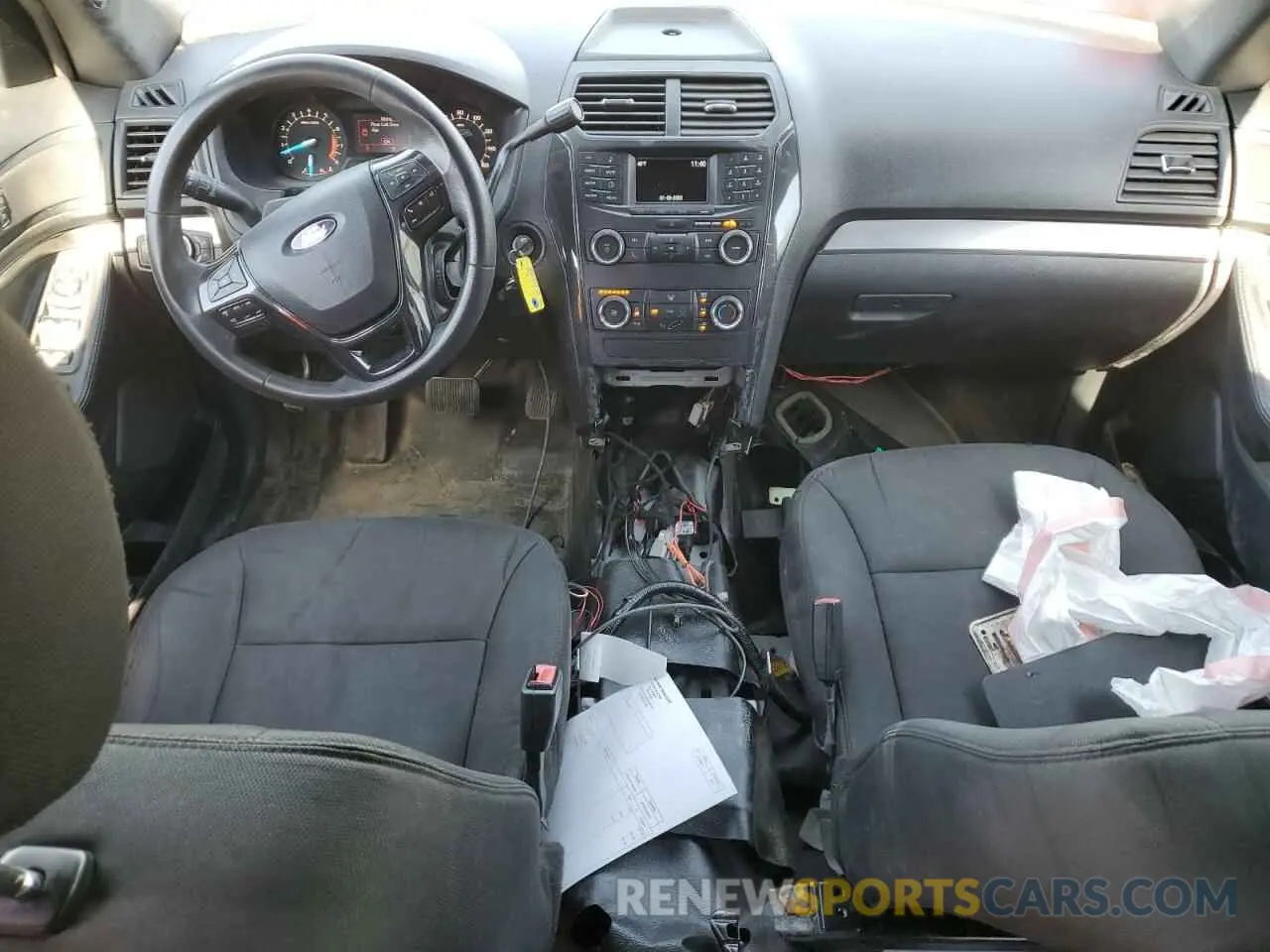 8 fotografías del automóvil dañado 1FM5K8AR7KGA28735 FORD EXPLORER 2019