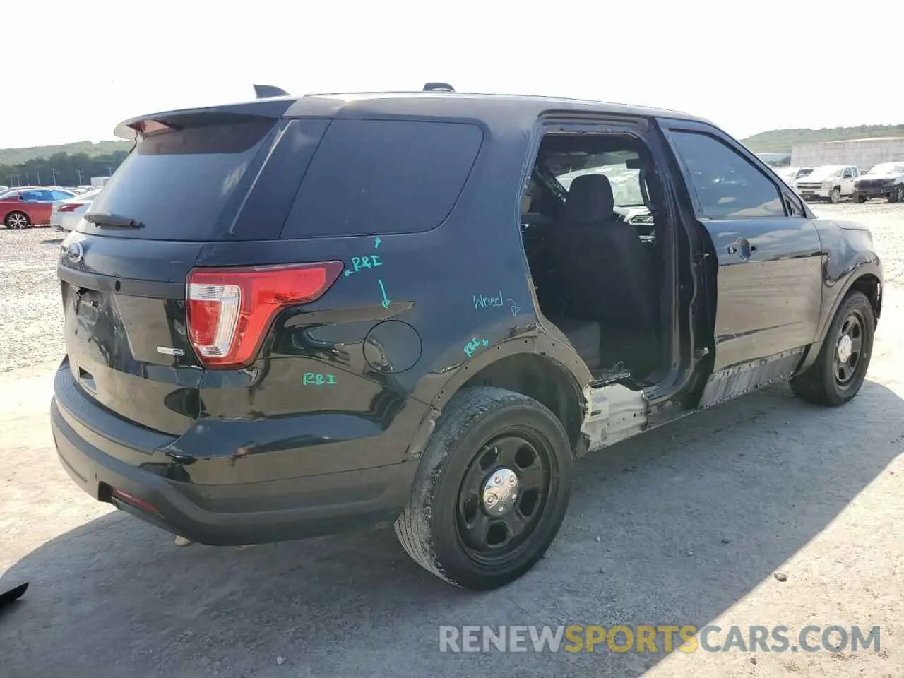 3 fotografías del automóvil dañado 1FM5K8AR8KGB23482 FORD EXPLORER 2019
