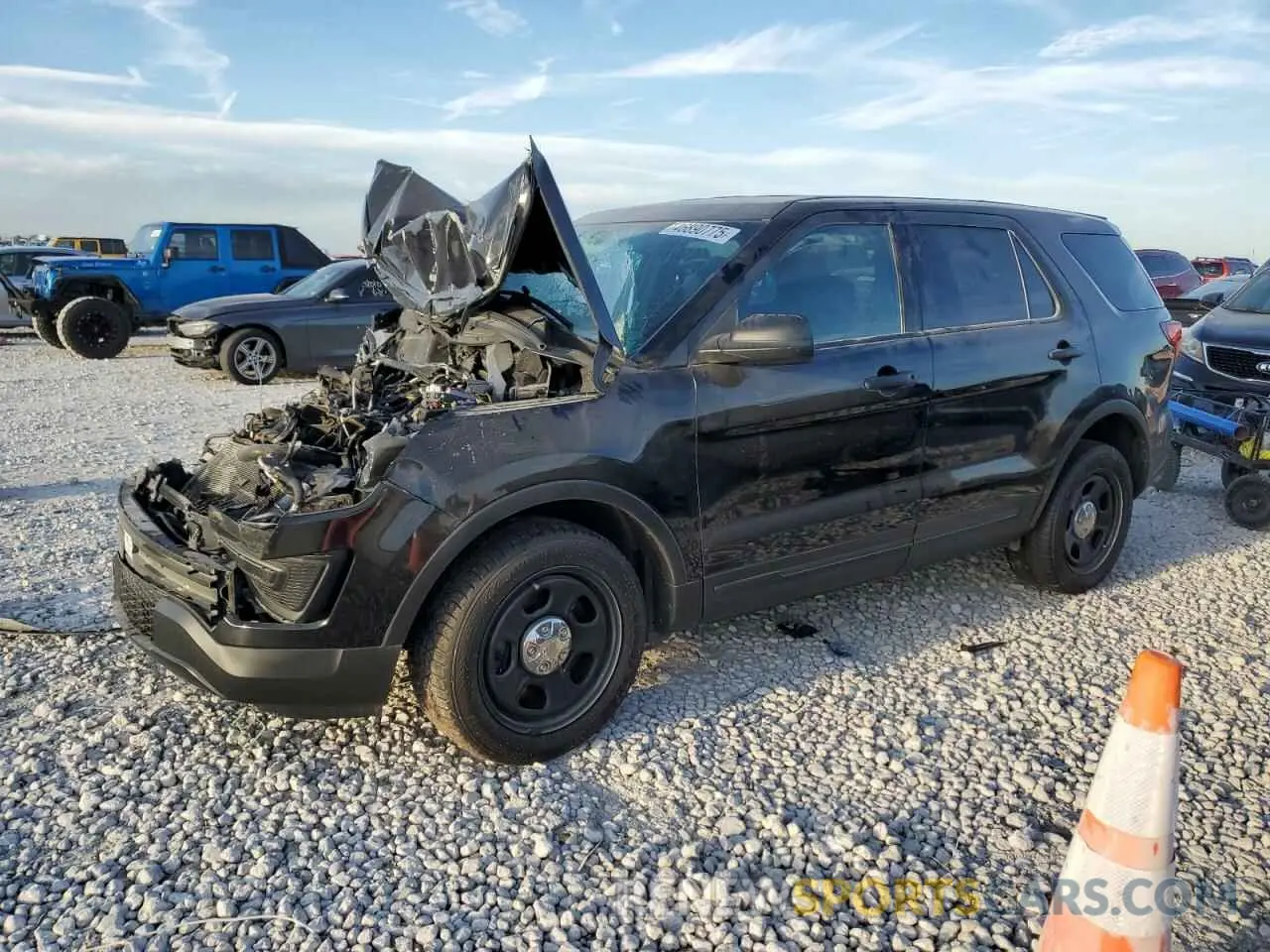 1 fotografías del automóvil dañado 1FM5K8ARXKGB46195 FORD EXPLORER 2019