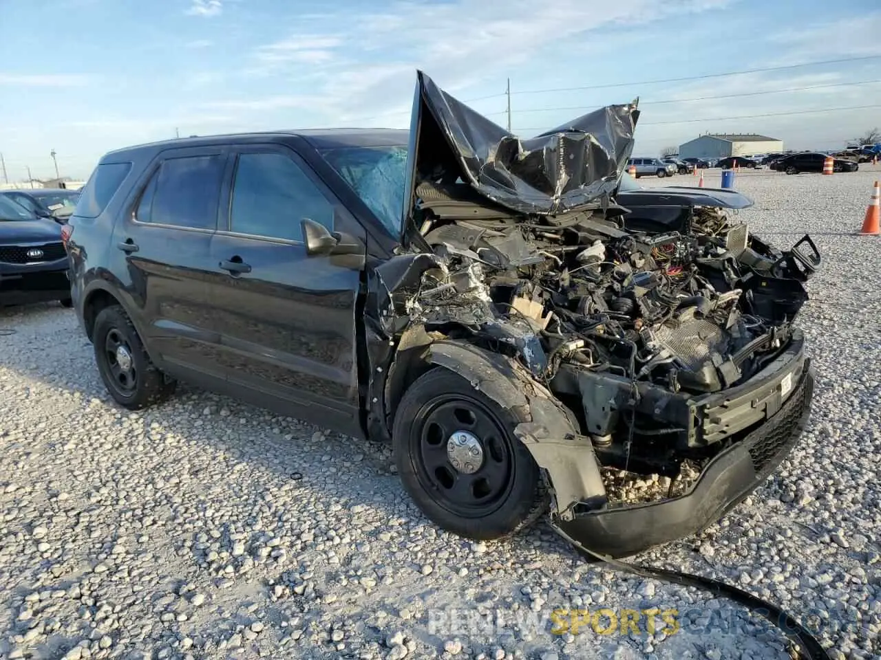 4 fotografías del automóvil dañado 1FM5K8ARXKGB46195 FORD EXPLORER 2019