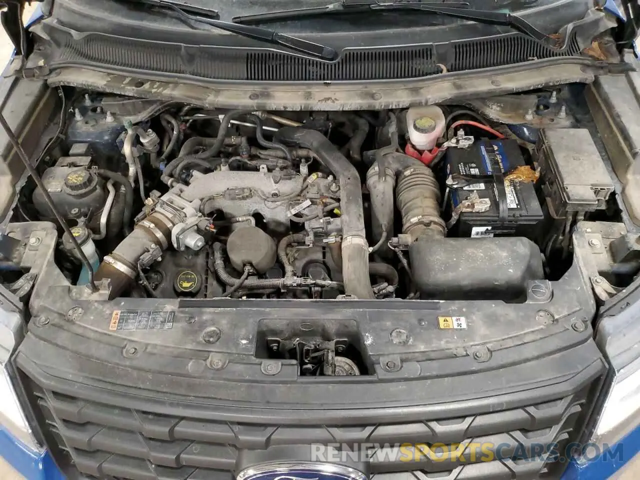 12 fotografías del automóvil dañado 1FM5K8AT6KGB15702 FORD EXPLORER 2019