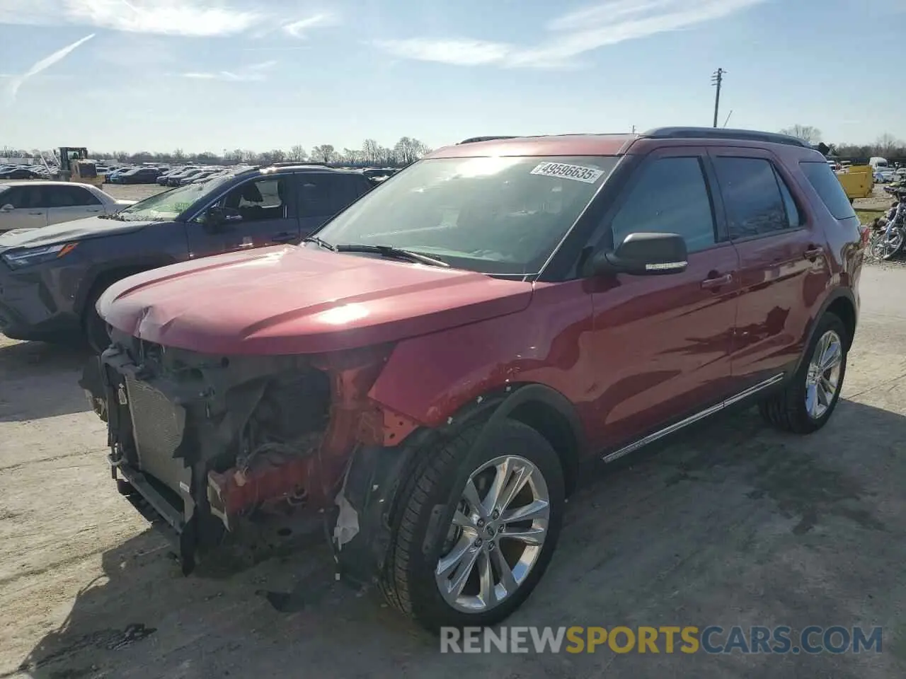 1 fotografías del automóvil dañado 1FM5K8D80KGA08765 FORD EXPLORER 2019
