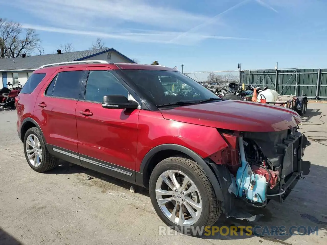 4 fotografías del automóvil dañado 1FM5K8D80KGA08765 FORD EXPLORER 2019