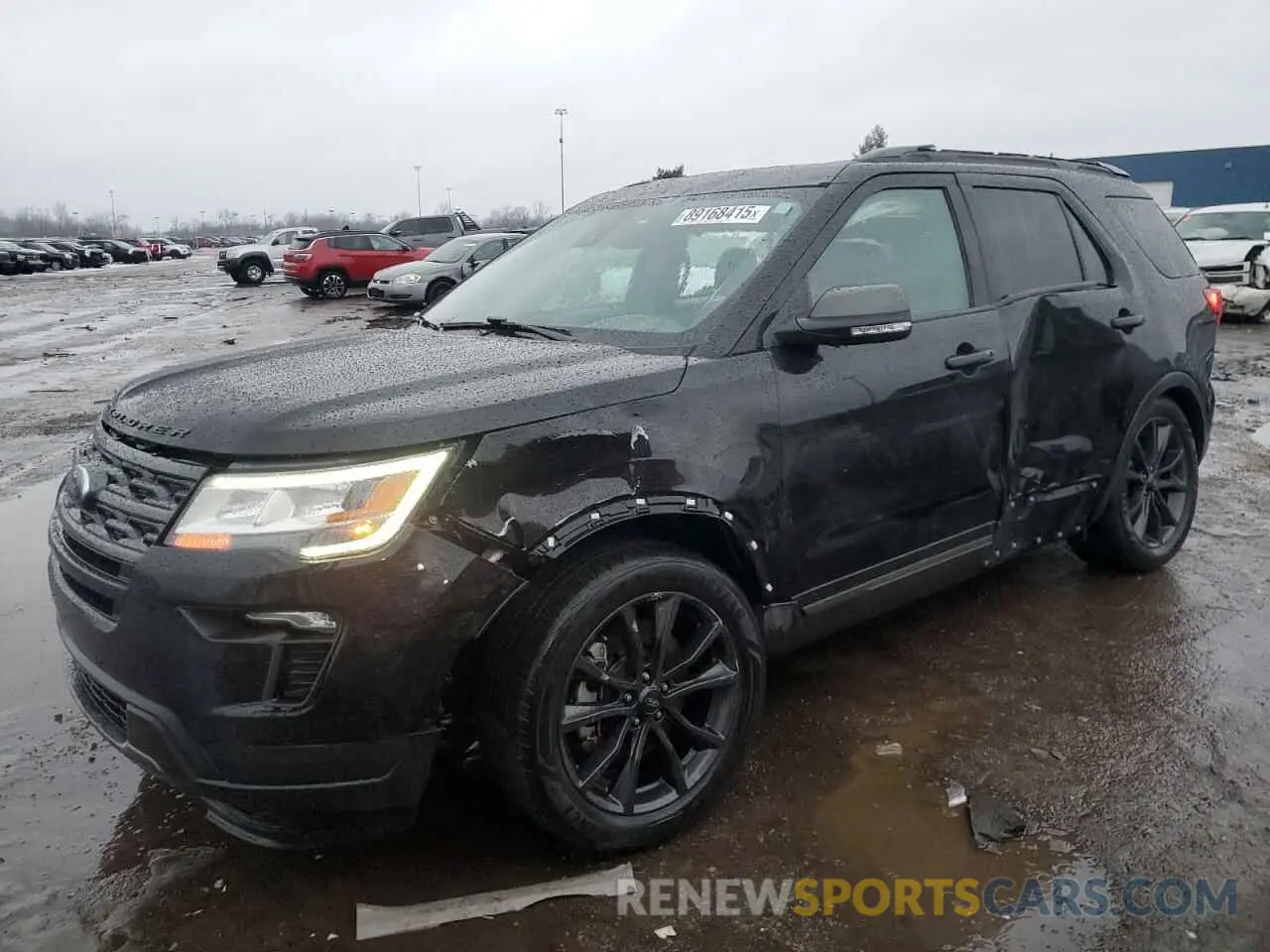 1 fotografías del automóvil dañado 1FM5K8D80KGA39286 FORD EXPLORER 2019