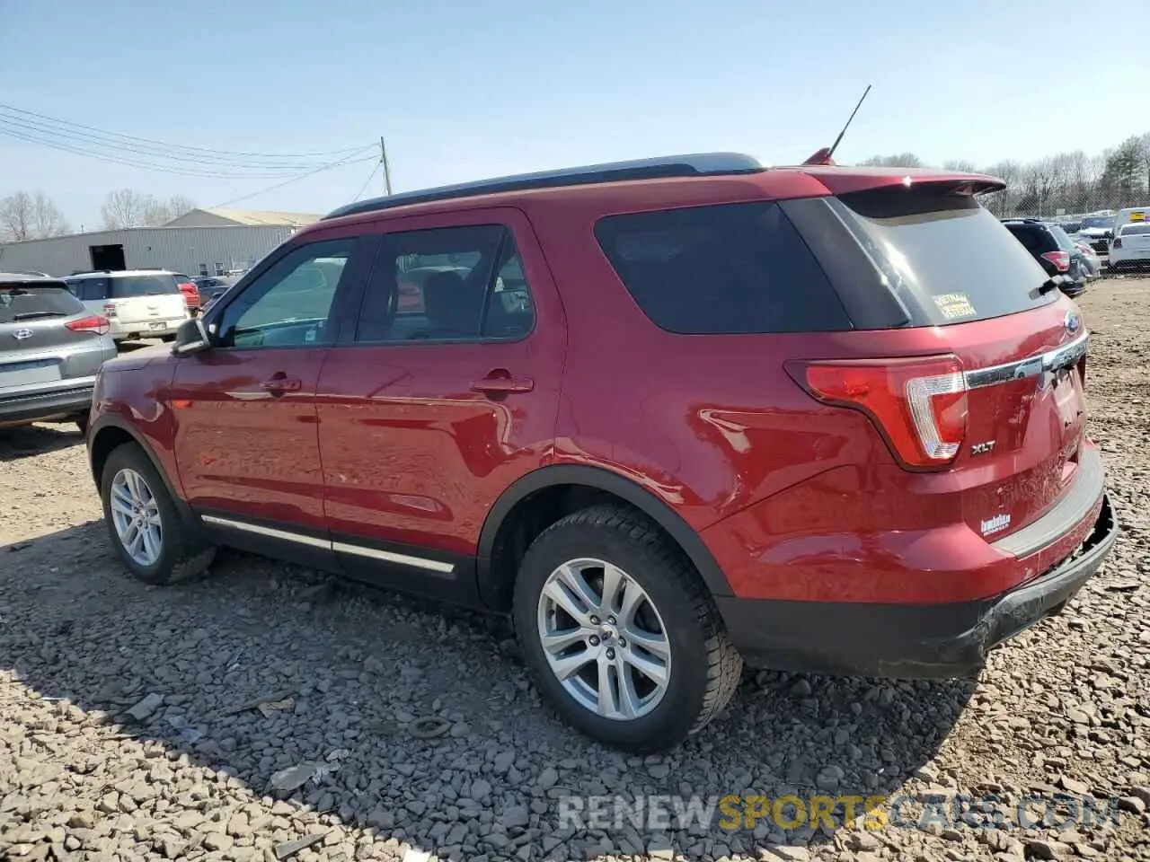 2 fotografías del automóvil dañado 1FM5K8D80KGA82462 FORD EXPLORER 2019