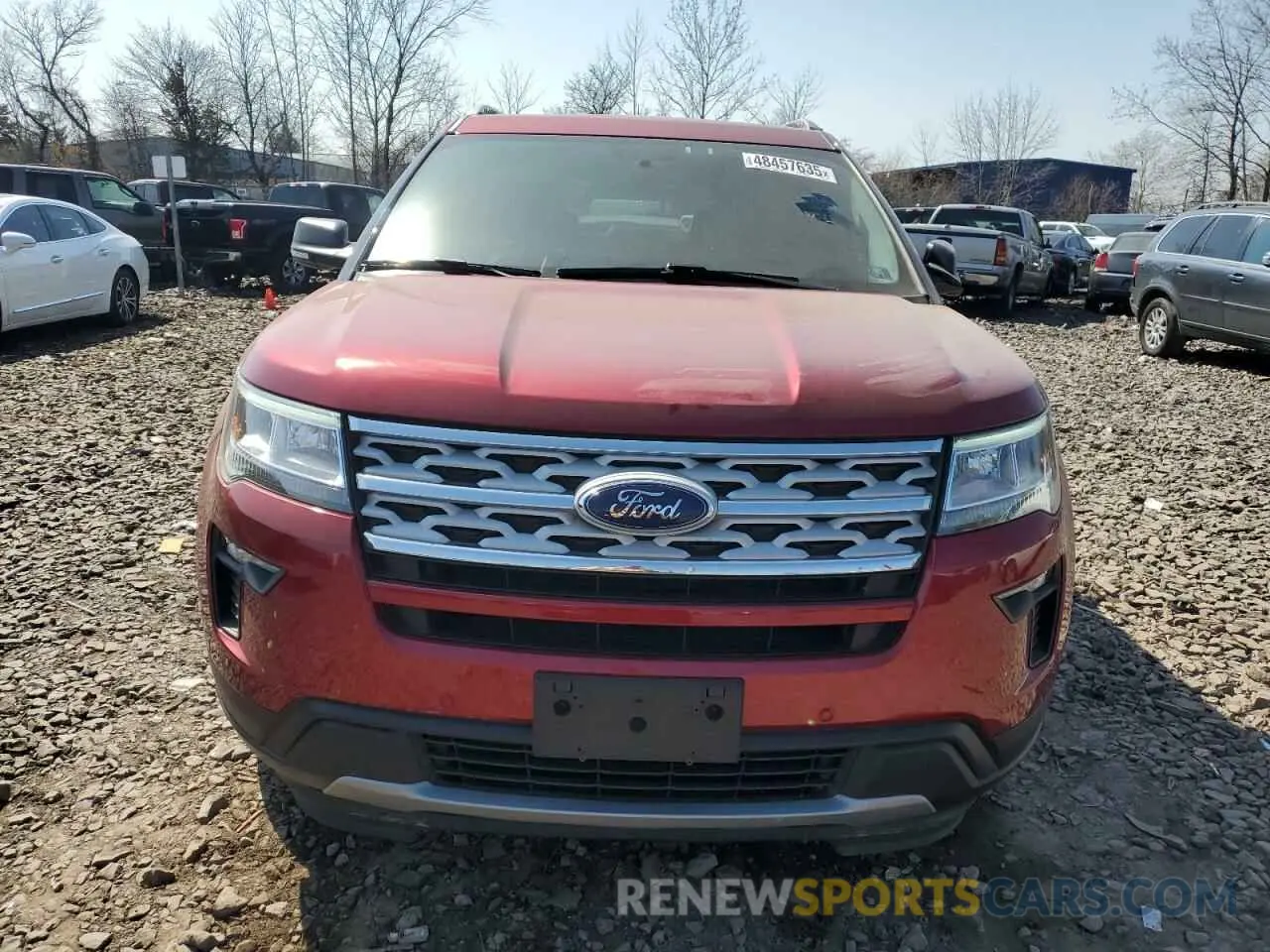 5 fotografías del automóvil dañado 1FM5K8D80KGA82462 FORD EXPLORER 2019