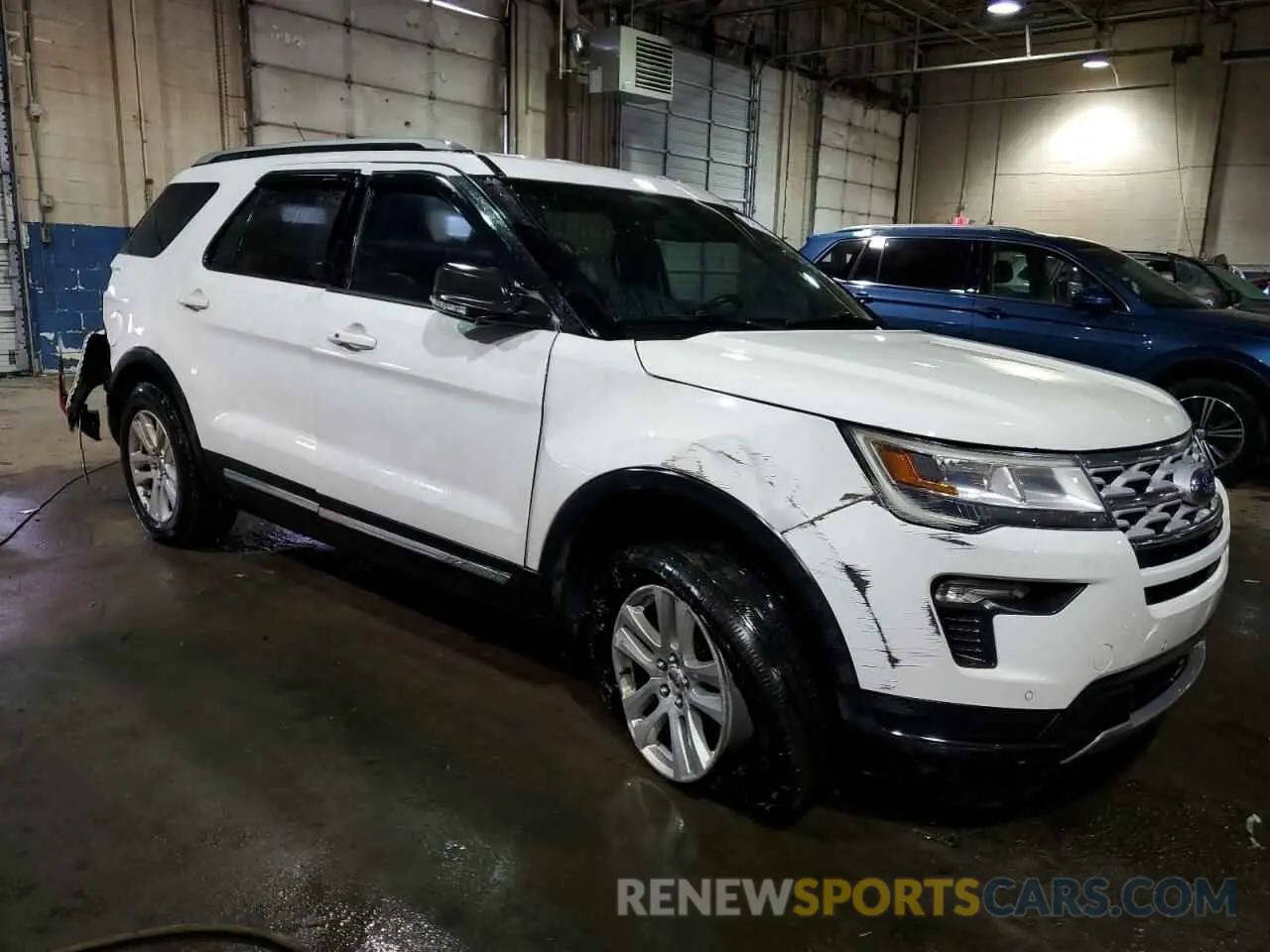 4 fotografías del automóvil dañado 1FM5K8D82KGA43436 FORD EXPLORER 2019