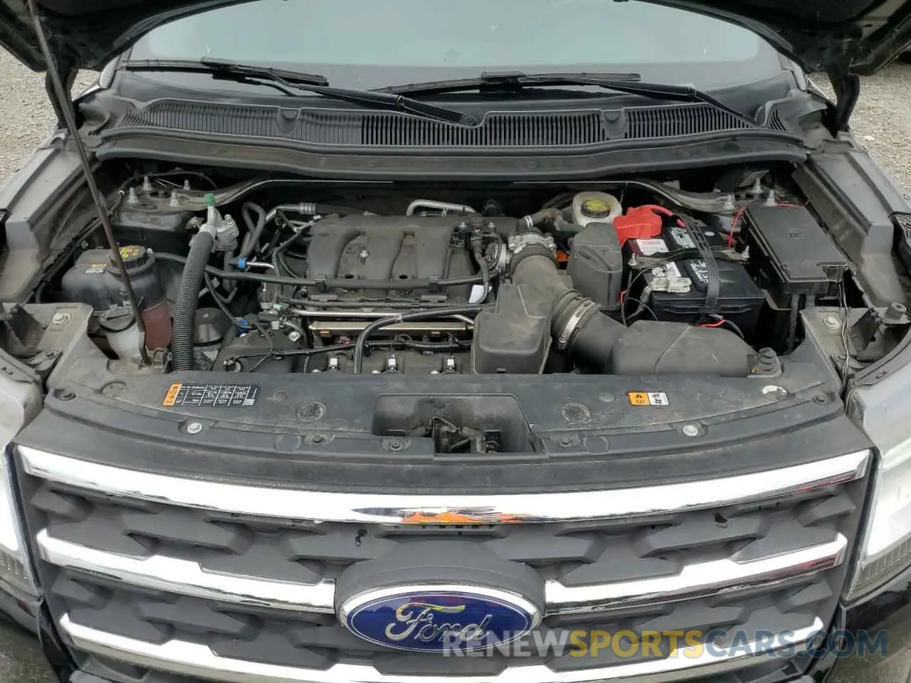 12 fotografías del automóvil dañado 1FM5K8D83KGB10058 FORD EXPLORER 2019