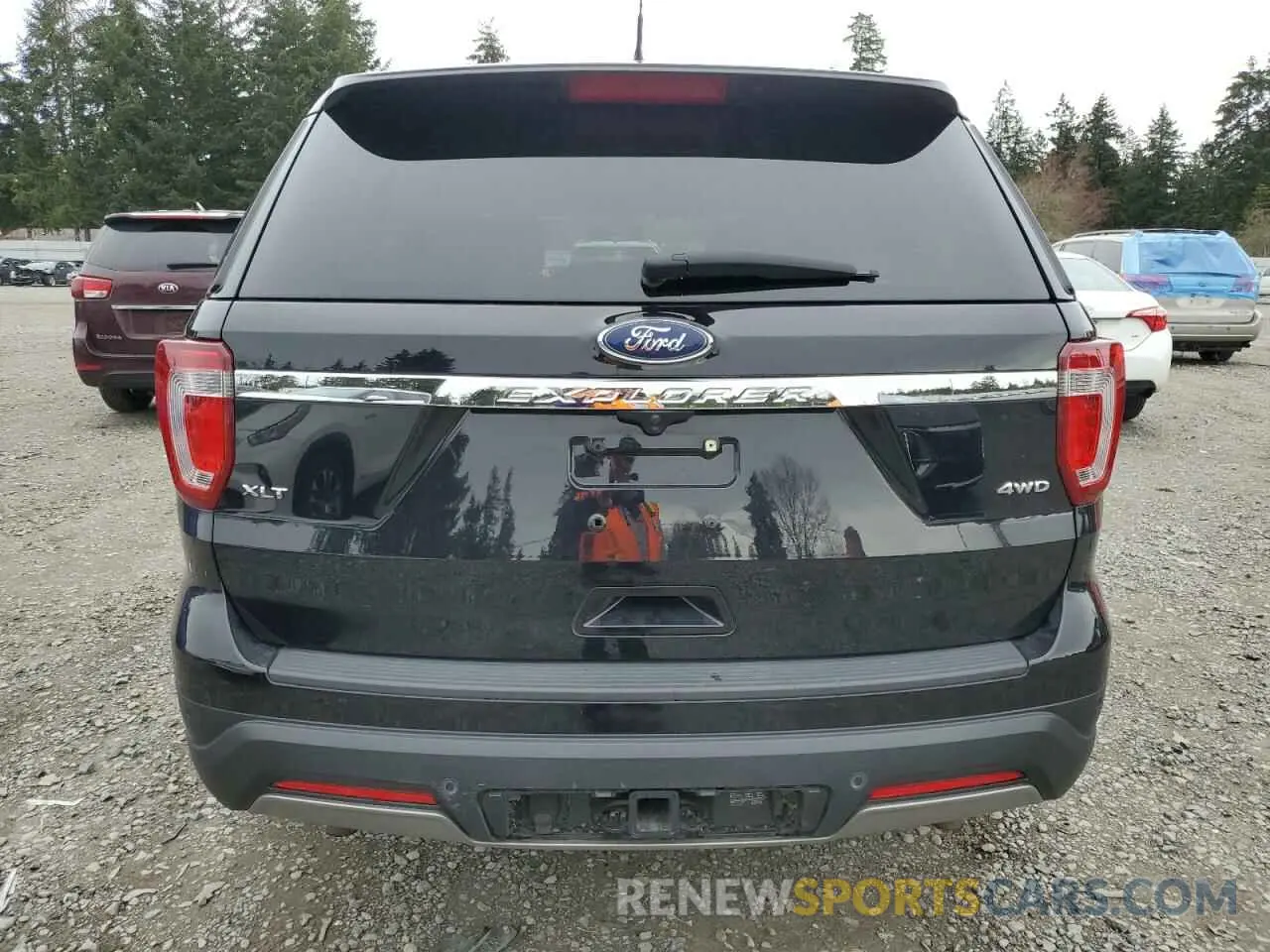 6 fotografías del automóvil dañado 1FM5K8D83KGB10058 FORD EXPLORER 2019