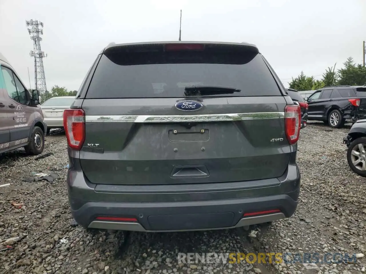 6 fotografías del automóvil dañado 1FM5K8D84KGA99555 FORD EXPLORER 2019