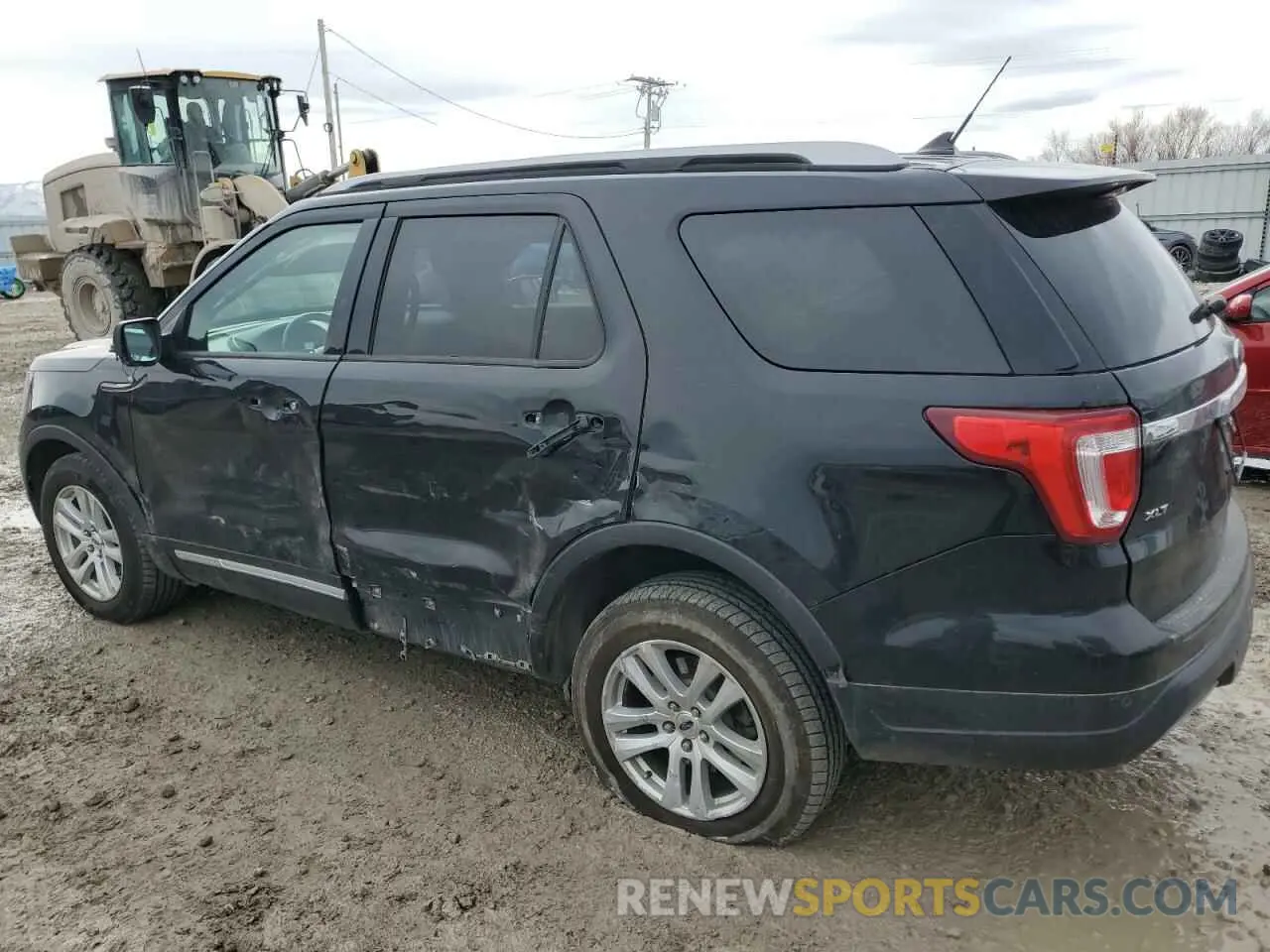 2 fotografías del automóvil dañado 1FM5K8D87KGA61866 FORD EXPLORER 2019