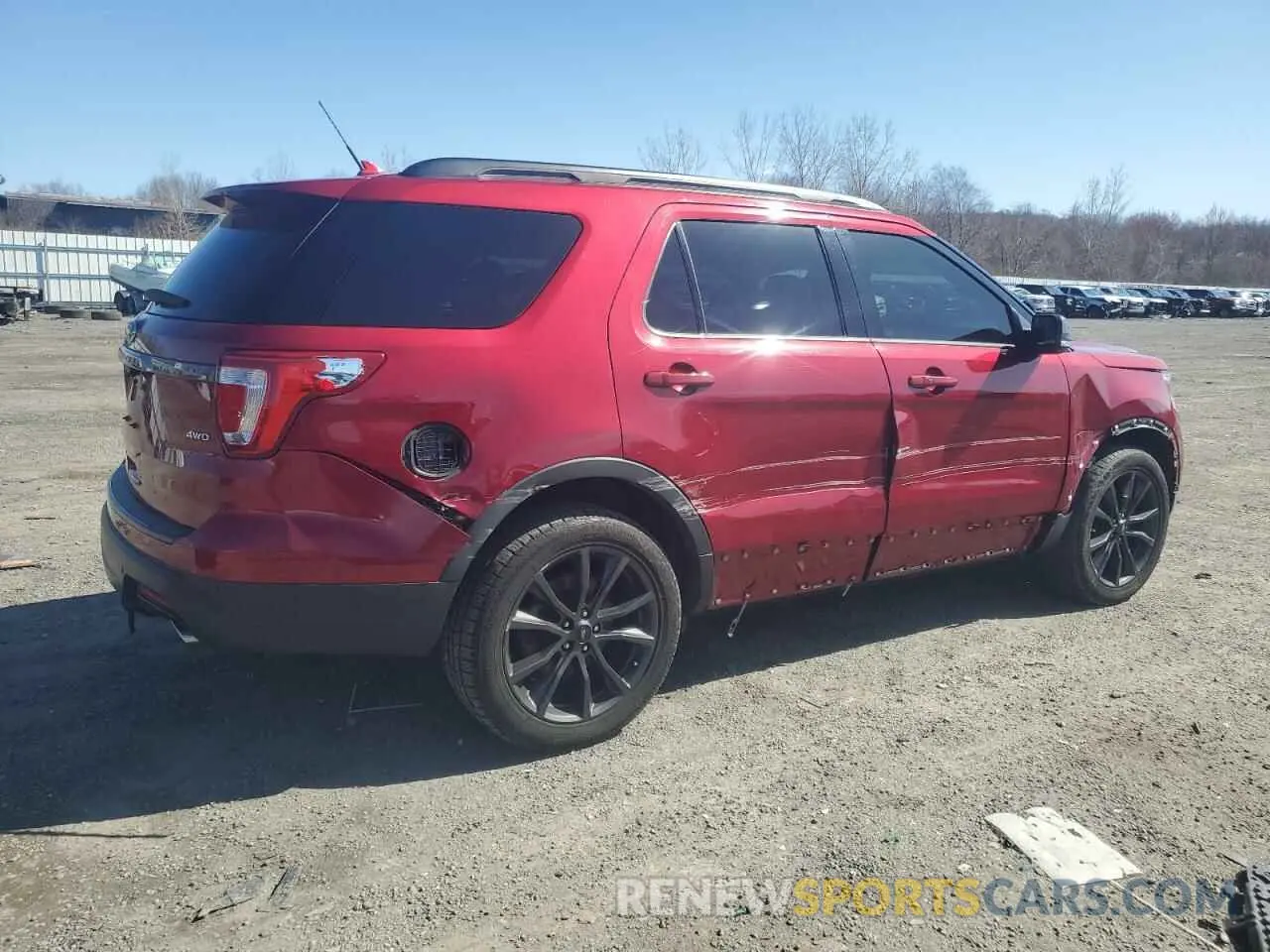 3 fotografías del automóvil dañado 1FM5K8D88KGA81415 FORD EXPLORER 2019