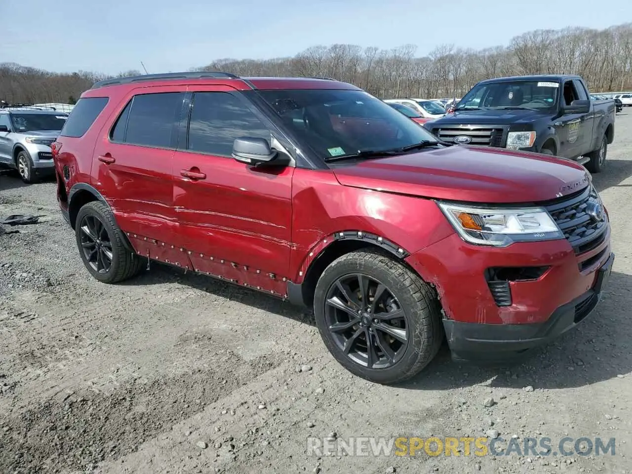 4 fotografías del automóvil dañado 1FM5K8D88KGA81415 FORD EXPLORER 2019