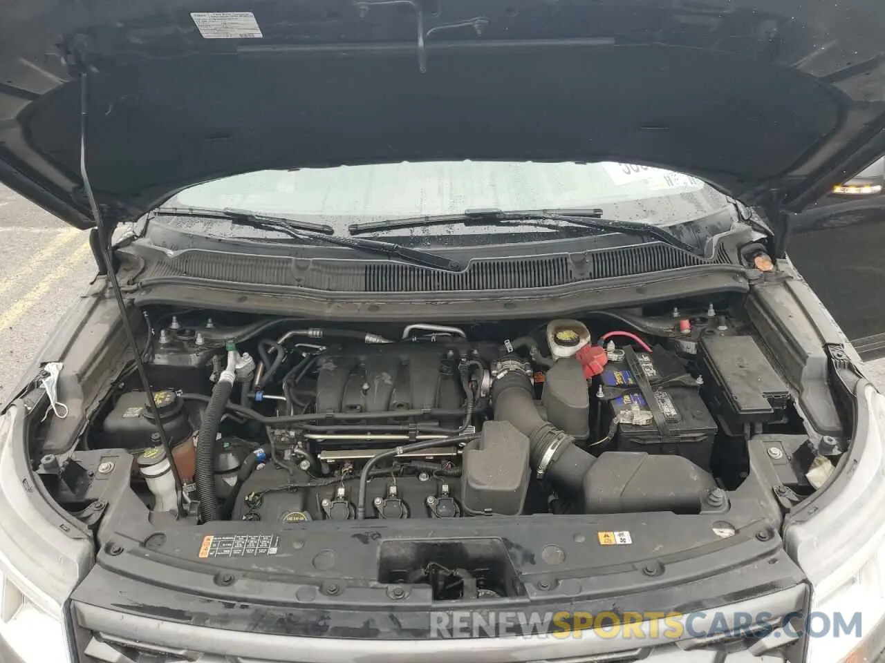12 fotografías del automóvil dañado 1FM5K8D88KGA96786 FORD EXPLORER 2019