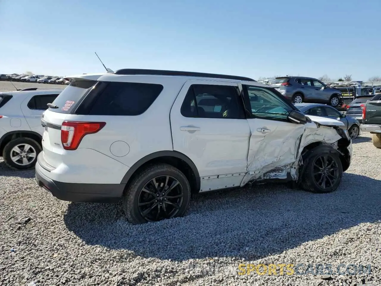 3 fotografías del automóvil dañado 1FM5K8D8XKGA87216 FORD EXPLORER 2019