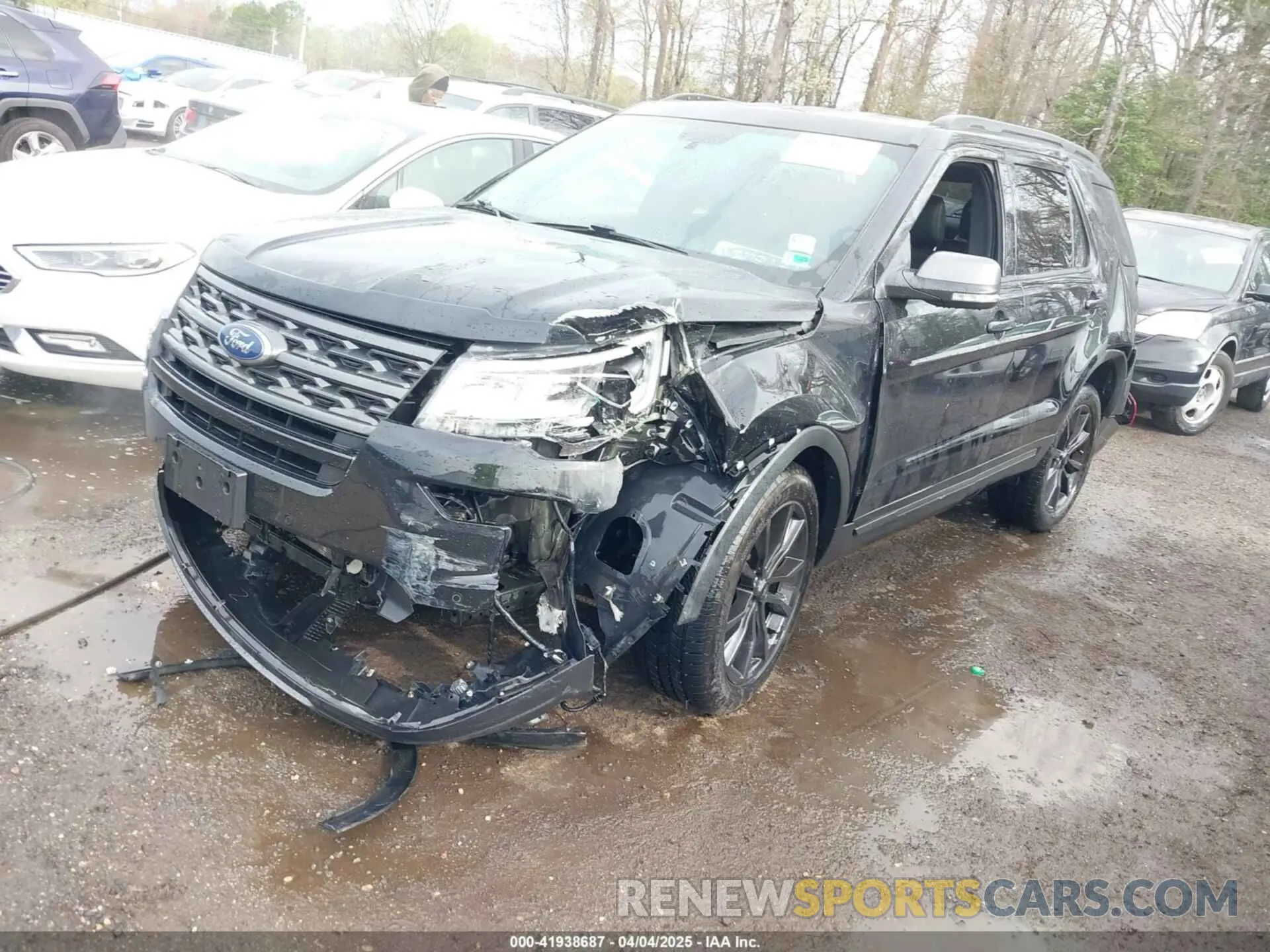 2 fotografías del automóvil dañado 1FM5K8DH3KGA85985 FORD EXPLORER 2019