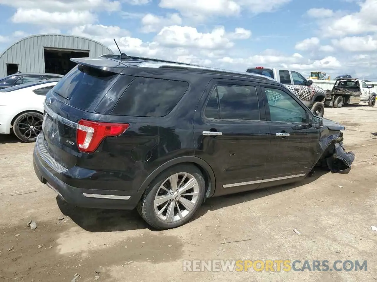 3 fotografías del automóvil dañado 1FM5K8F82KGB39256 FORD EXPLORER 2019
