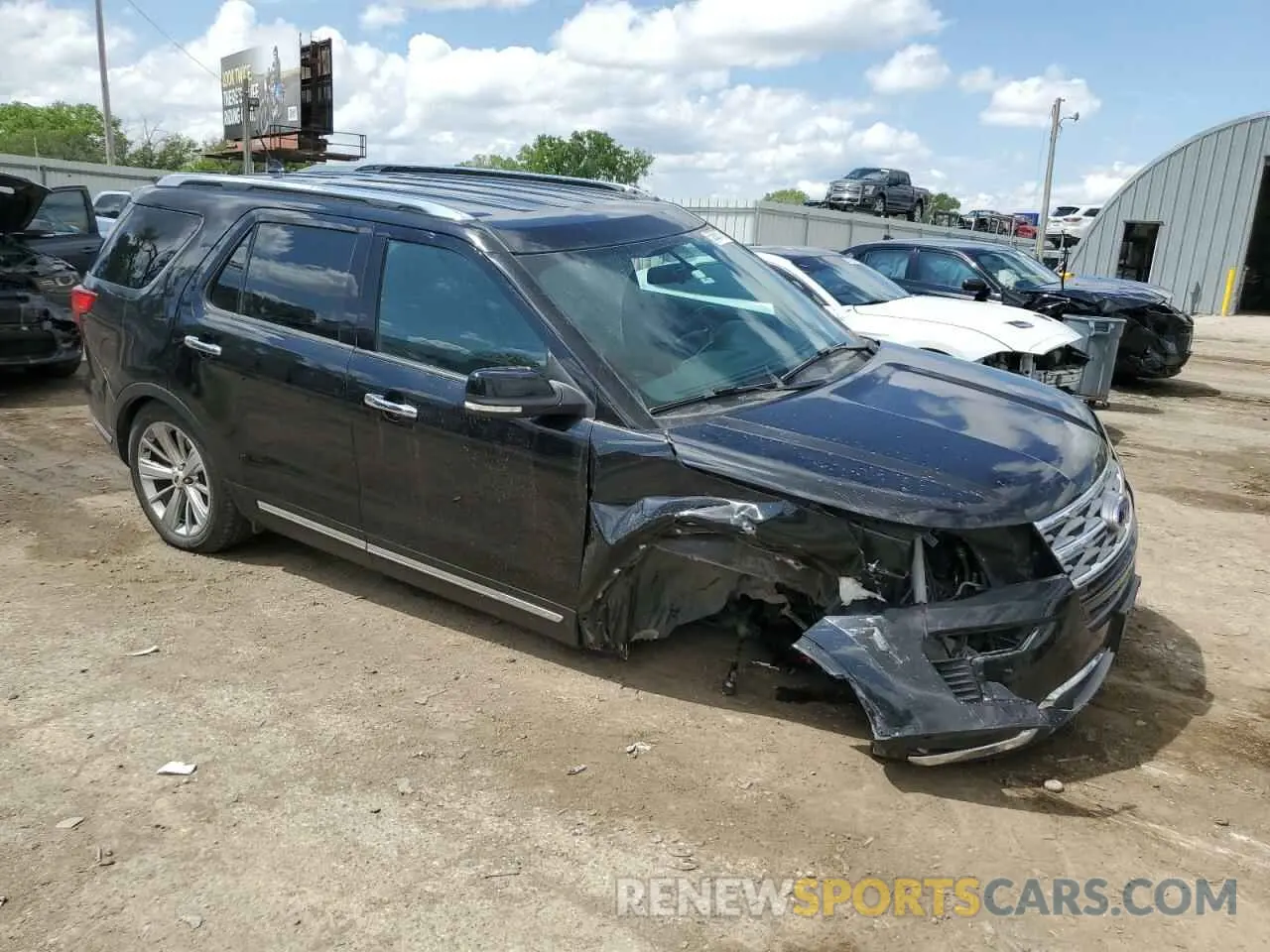 4 fotografías del automóvil dañado 1FM5K8F82KGB39256 FORD EXPLORER 2019