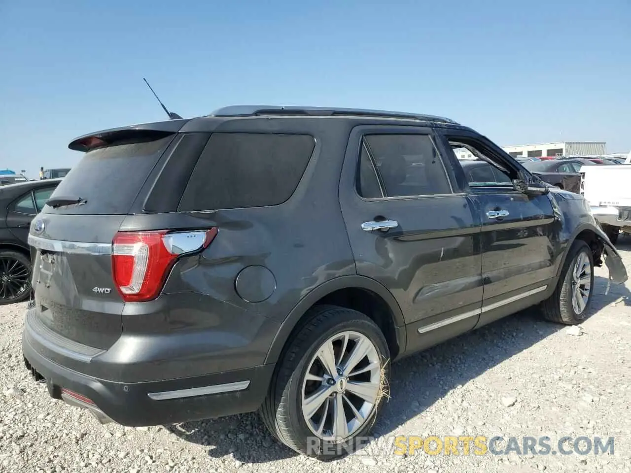 3 fotografías del automóvil dañado 1FM5K8F84KGB07649 FORD EXPLORER 2019