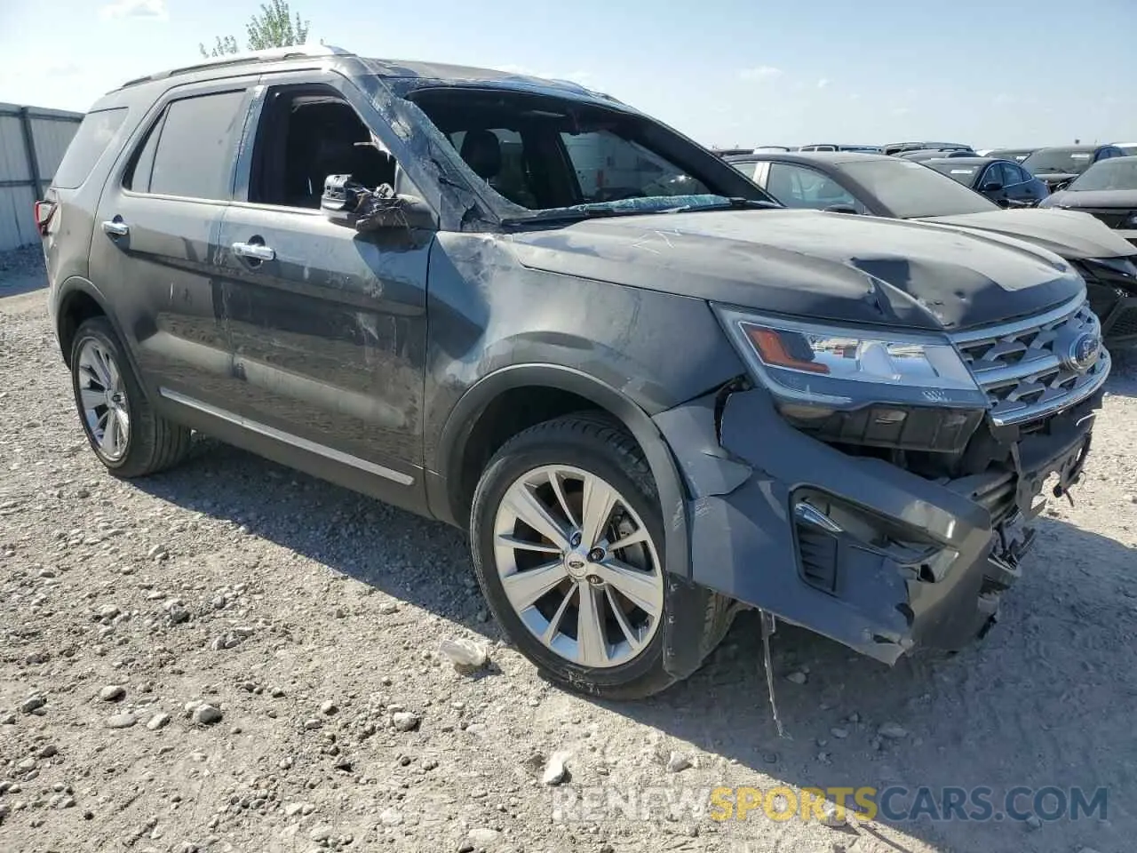 4 fotografías del automóvil dañado 1FM5K8F84KGB07649 FORD EXPLORER 2019