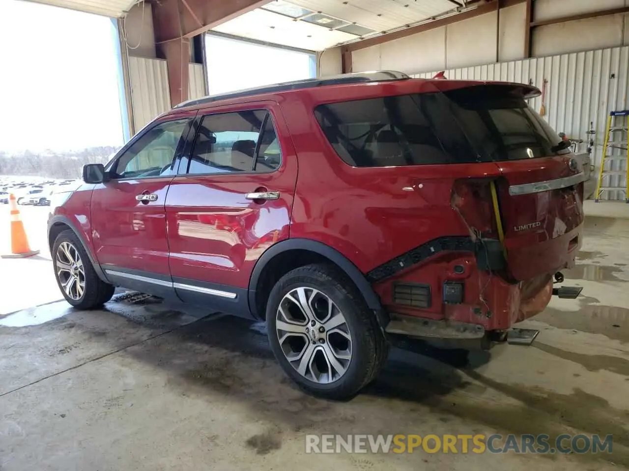 2 fotografías del automóvil dañado 1FM5K8F85KGA37594 FORD EXPLORER 2019
