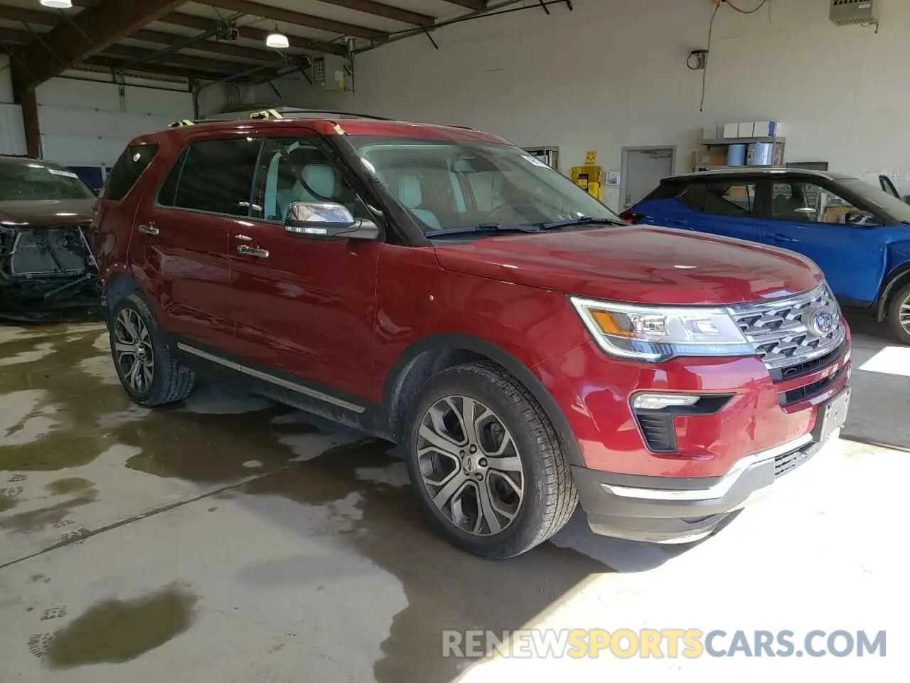 4 fotografías del automóvil dañado 1FM5K8F85KGA37594 FORD EXPLORER 2019