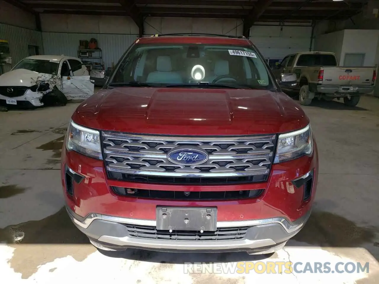 5 fotografías del automóvil dañado 1FM5K8F85KGA37594 FORD EXPLORER 2019