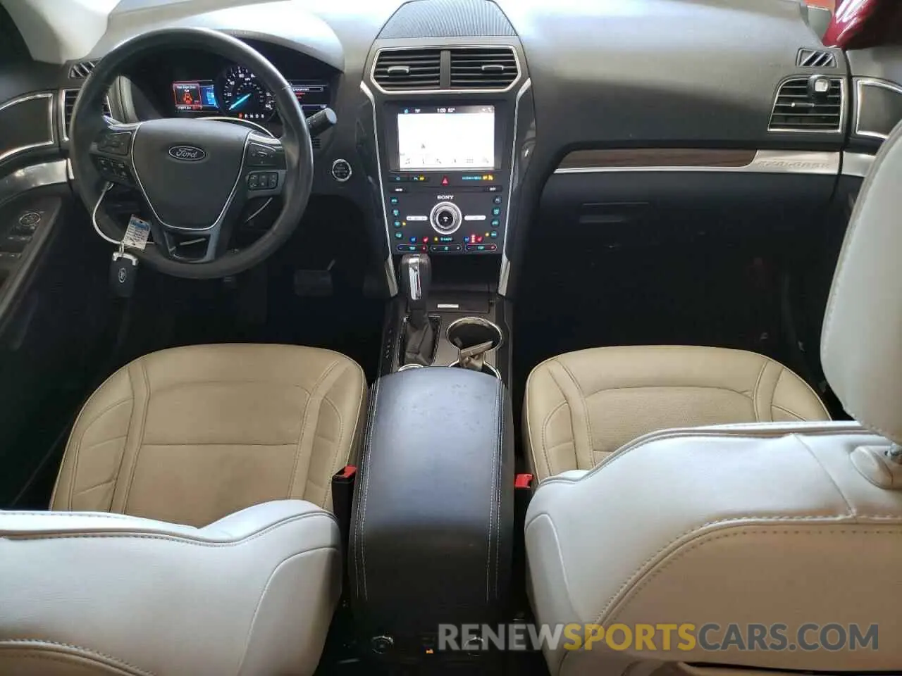 8 fotografías del automóvil dañado 1FM5K8F85KGA37594 FORD EXPLORER 2019