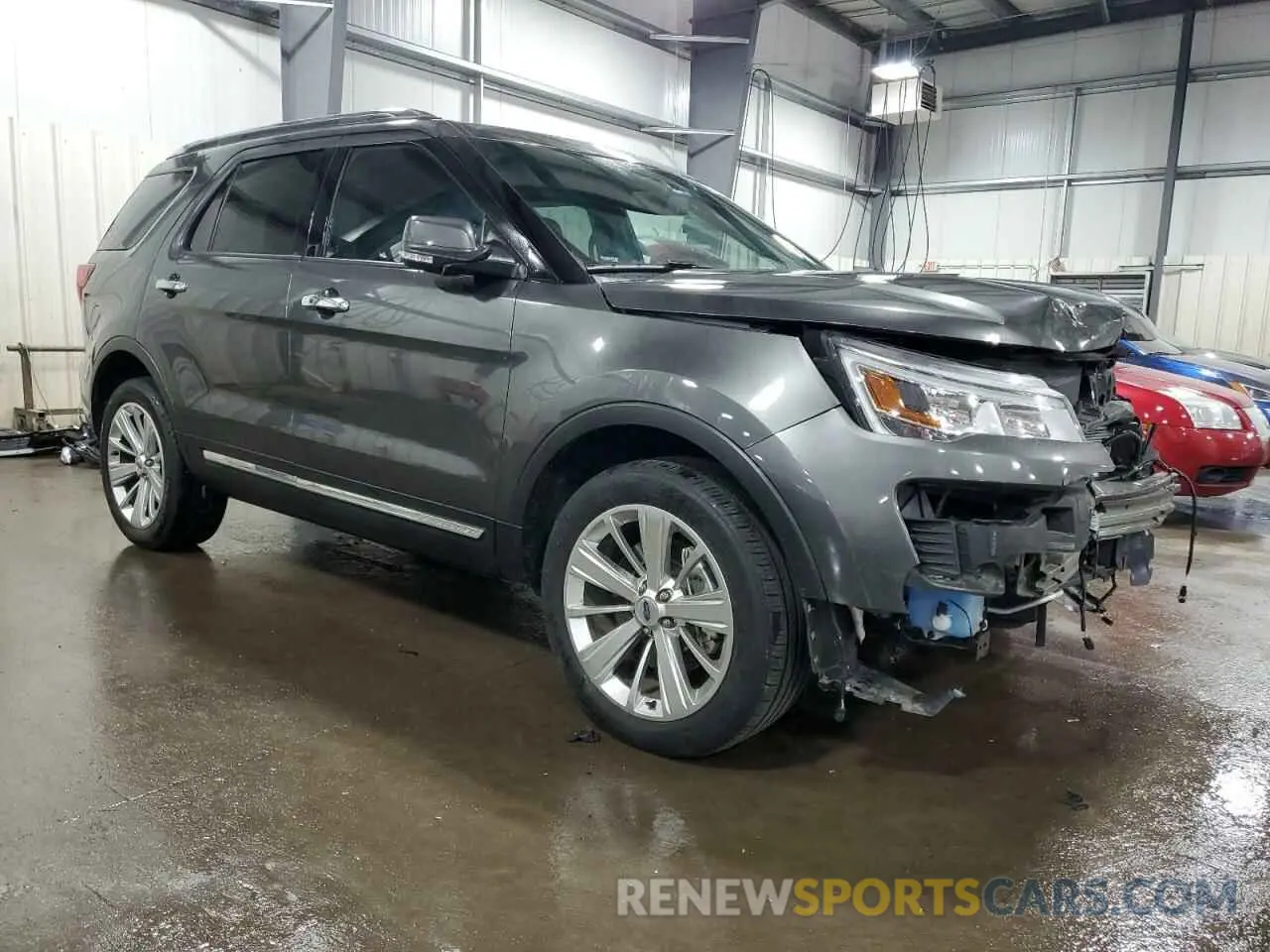 4 fotografías del automóvil dañado 1FM5K8F88KGB39522 FORD EXPLORER 2019