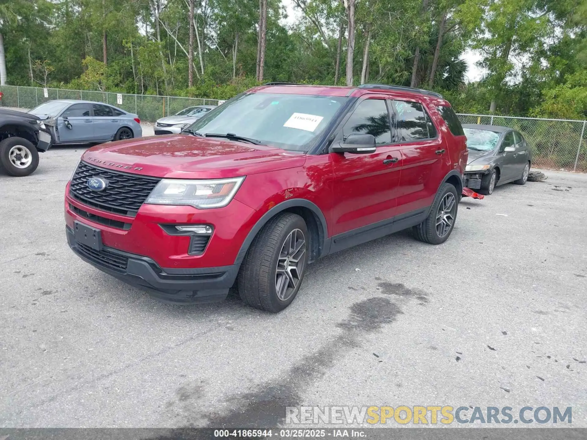 2 fotografías del automóvil dañado 1FM5K8GT0KGB06646 FORD EXPLORER 2019