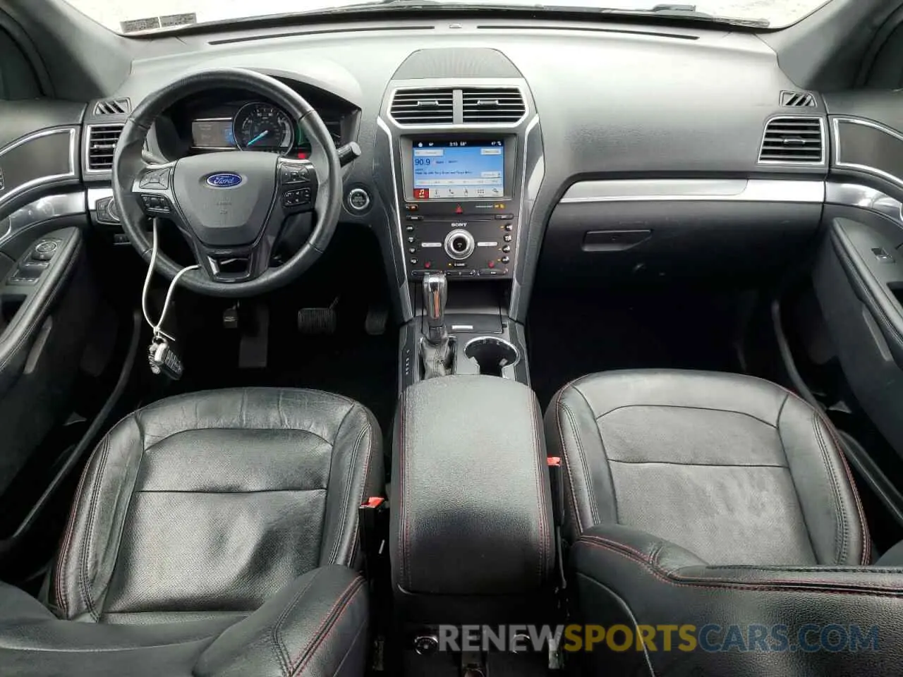 8 fotografías del automóvil dañado 1FM5K8GT0KGB13628 FORD EXPLORER 2019