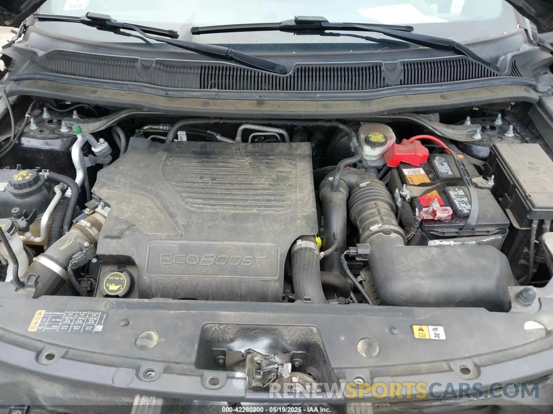 10 fotografías del automóvil dañado 1FM5K8GT0KGB50601 FORD EXPLORER 2019