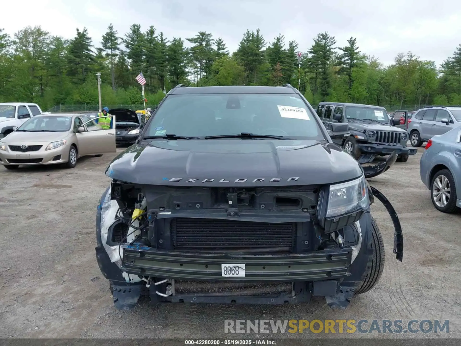 13 fotografías del automóvil dañado 1FM5K8GT0KGB50601 FORD EXPLORER 2019