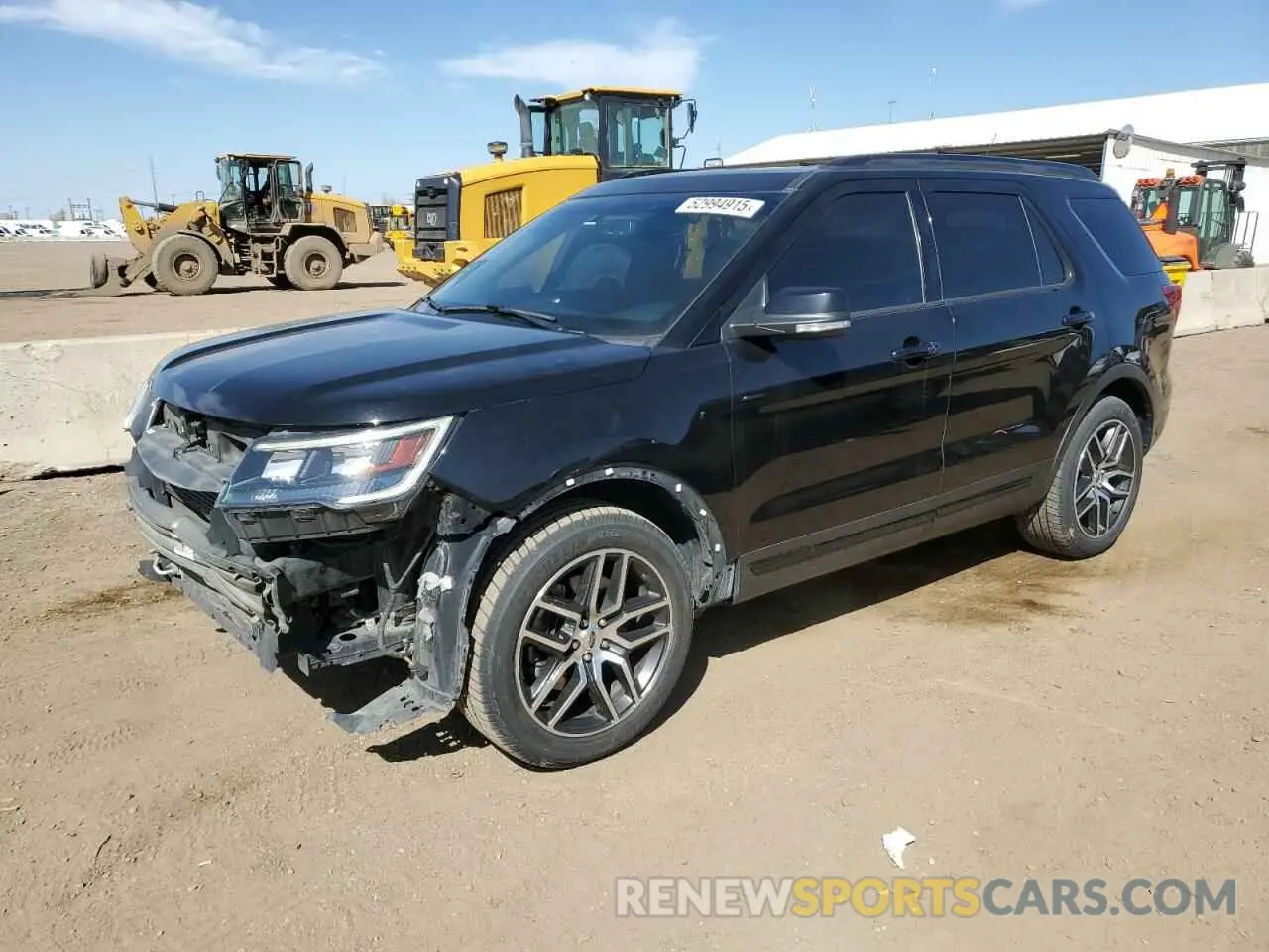 1 fotografías del automóvil dañado 1FM5K8GT3KGB12781 FORD EXPLORER 2019
