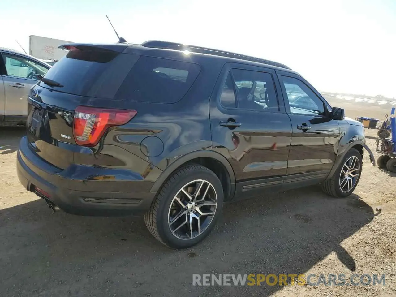 3 fotografías del automóvil dañado 1FM5K8GT3KGB12781 FORD EXPLORER 2019