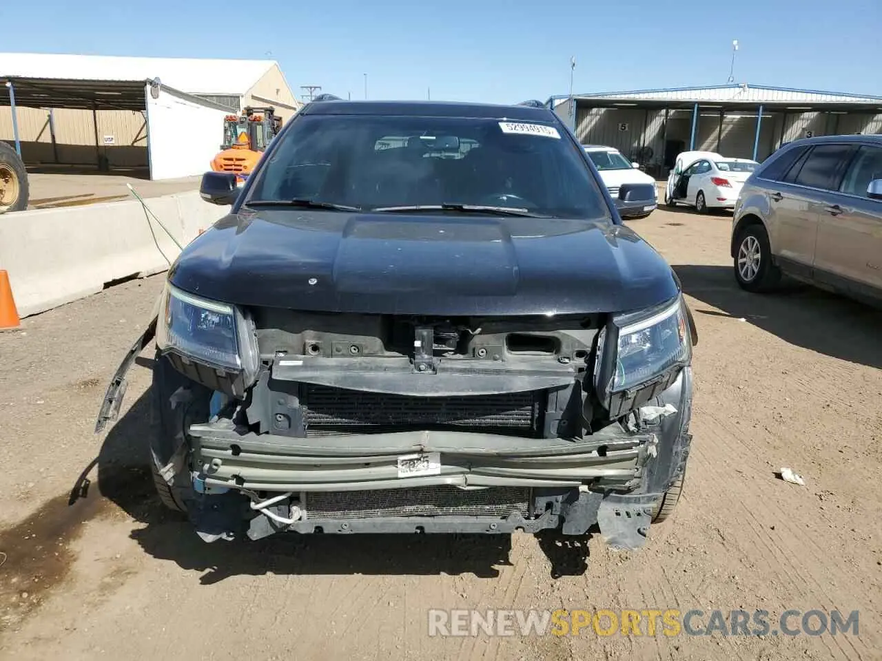 5 fotografías del automóvil dañado 1FM5K8GT3KGB12781 FORD EXPLORER 2019