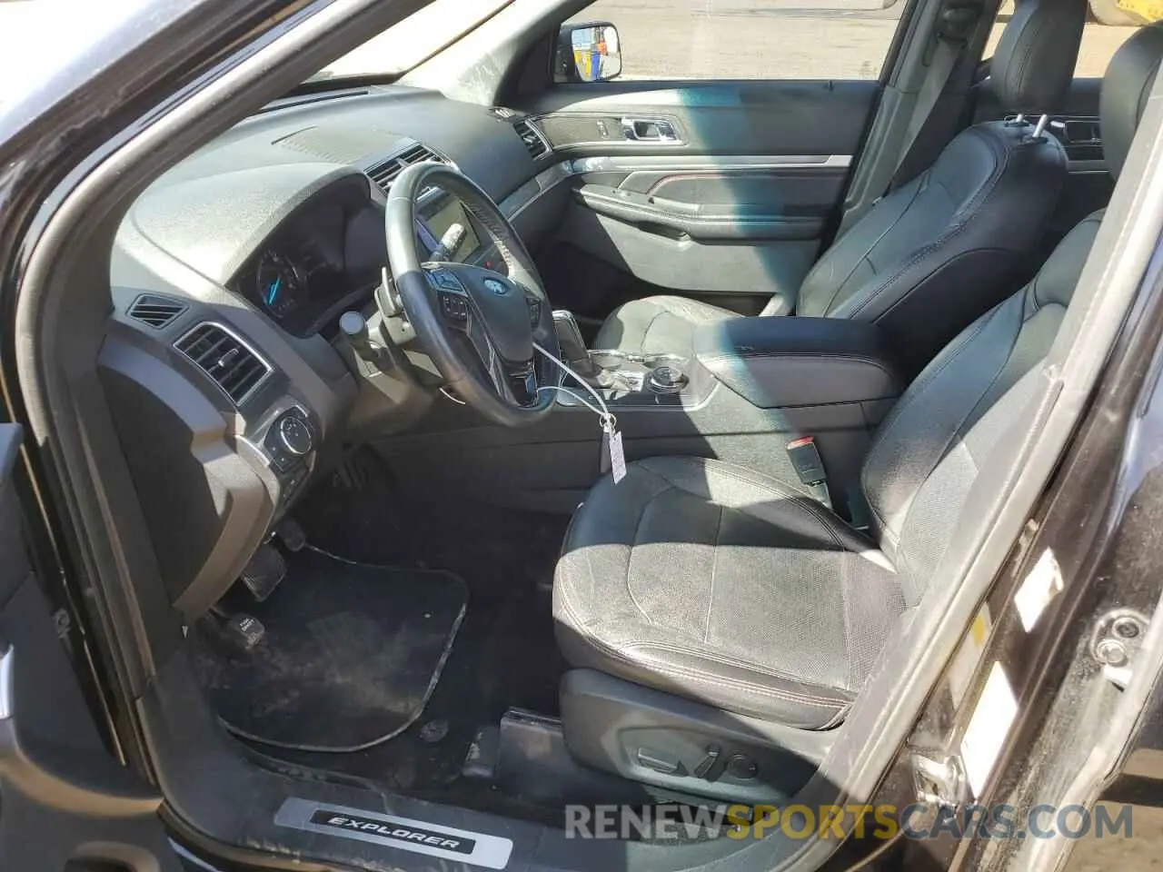 7 fotografías del automóvil dañado 1FM5K8GT3KGB12781 FORD EXPLORER 2019