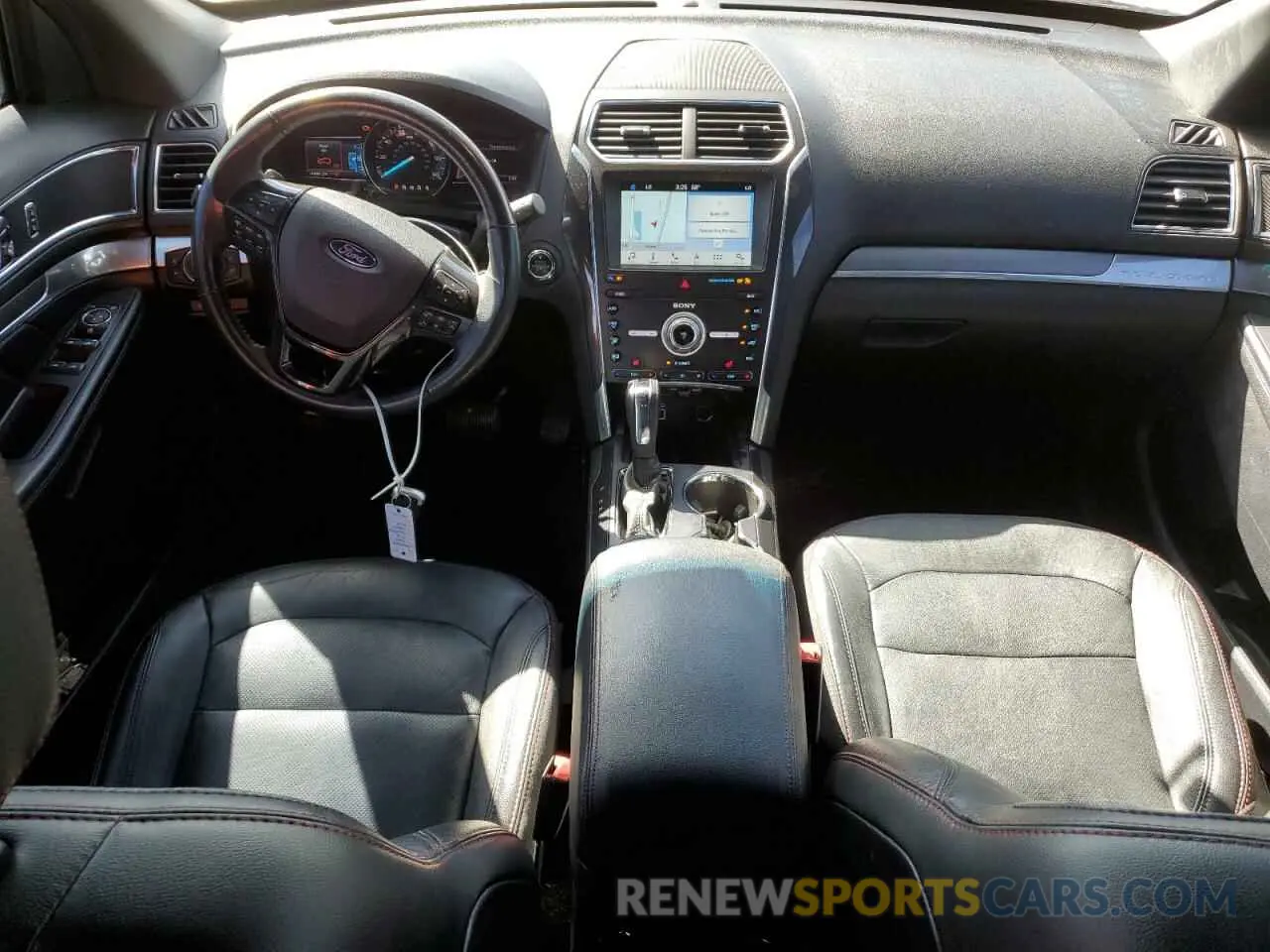 8 fotografías del automóvil dañado 1FM5K8GT3KGB12781 FORD EXPLORER 2019