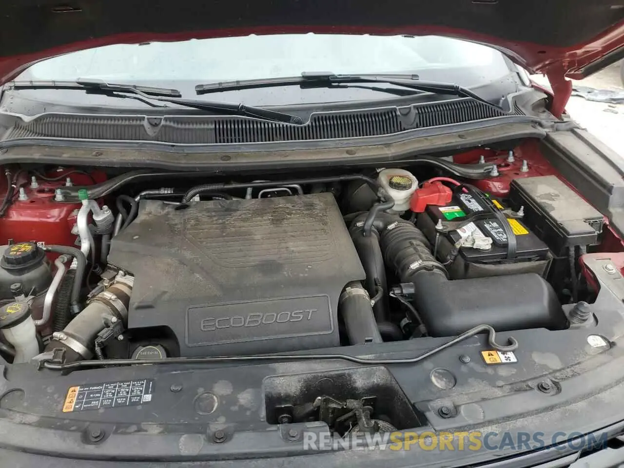12 fotografías del automóvil dañado 1FM5K8GT3KGB20072 FORD EXPLORER 2019