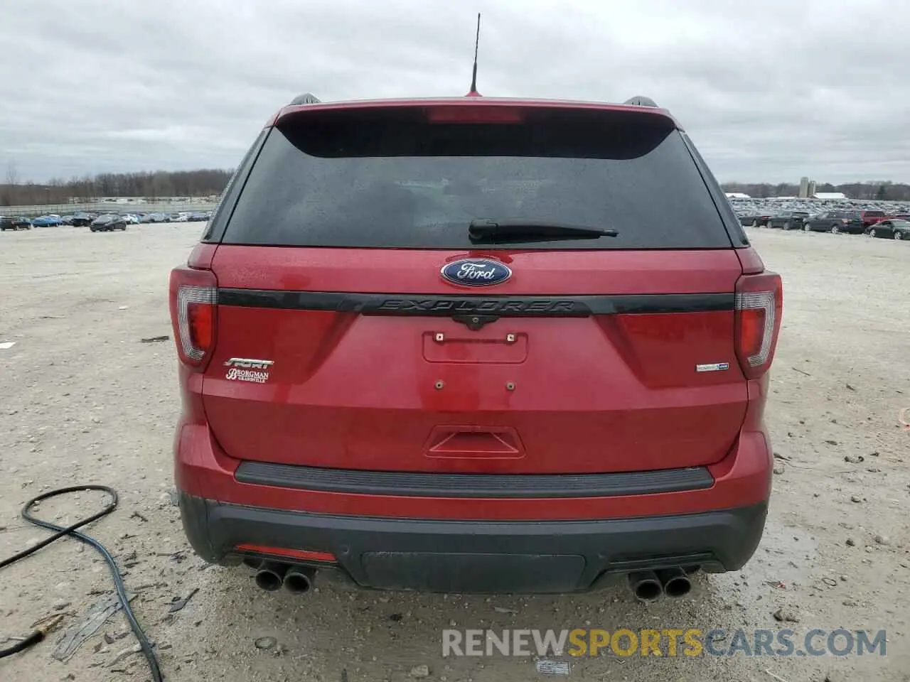 6 fotografías del automóvil dañado 1FM5K8GT3KGB20072 FORD EXPLORER 2019