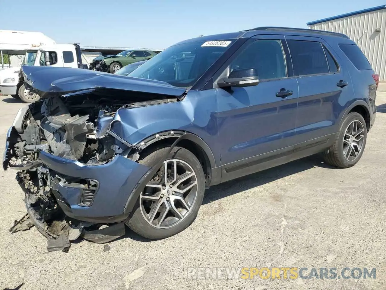 1 fotografías del automóvil dañado 1FM5K8GT4KGA60562 FORD EXPLORER 2019