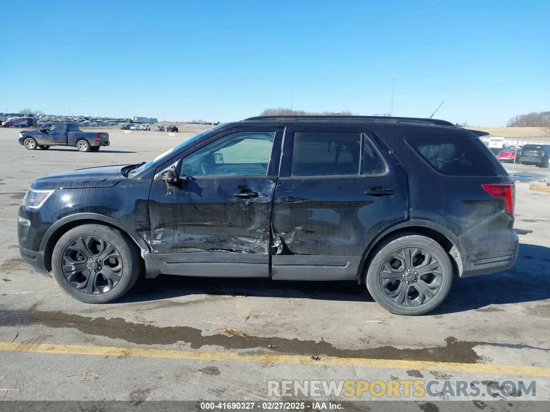 14 fotografías del automóvil dañado 1FM5K8GT5KGA27196 FORD EXPLORER 2019