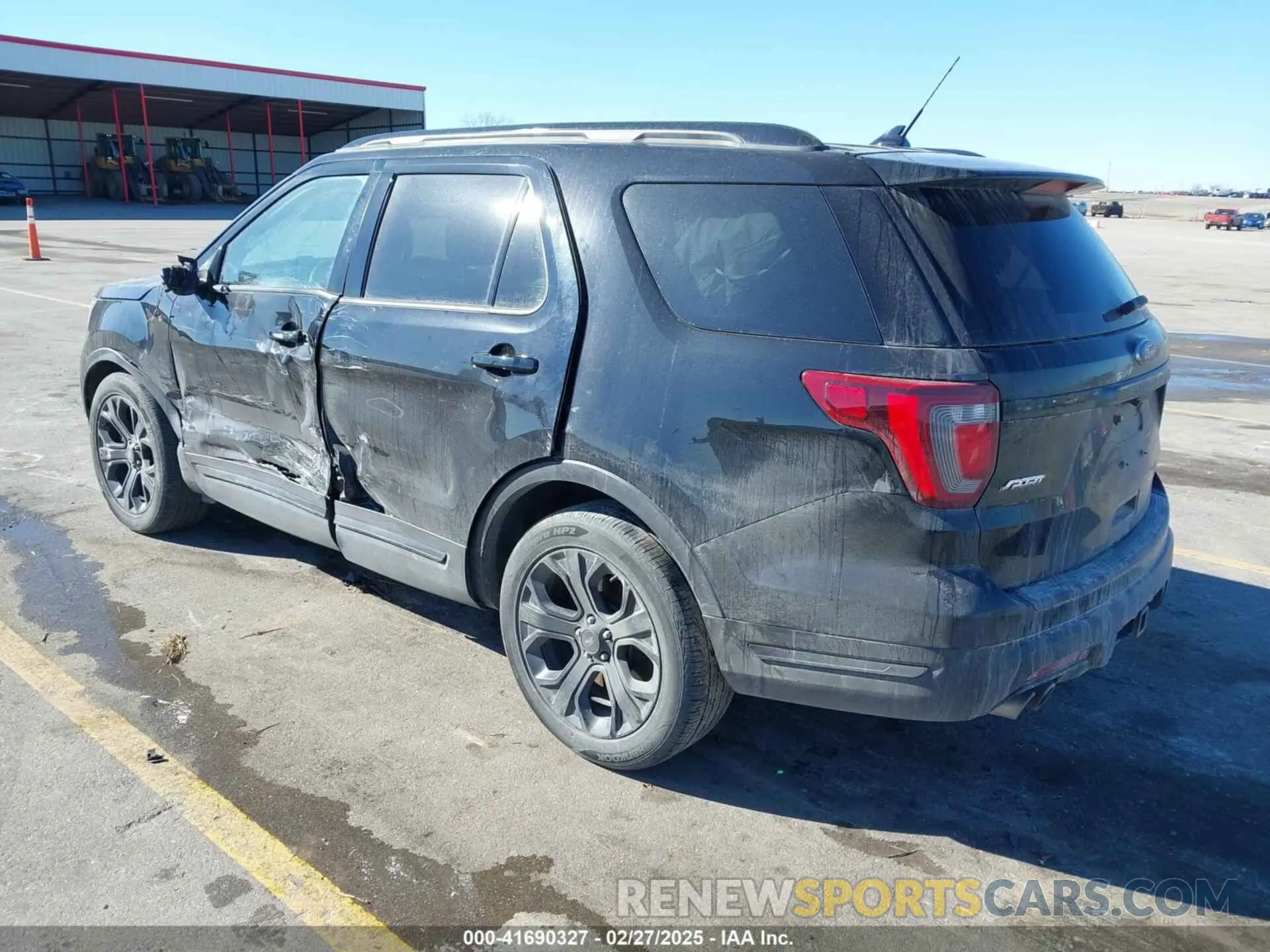 3 fotografías del automóvil dañado 1FM5K8GT5KGA27196 FORD EXPLORER 2019