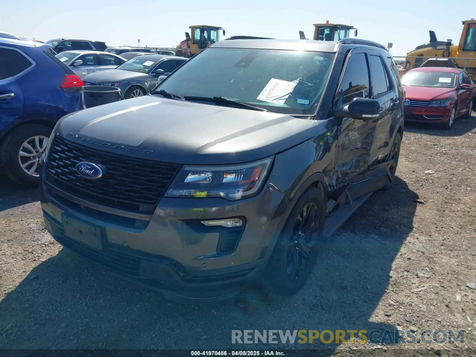 2 fotografías del automóvil dañado 1FM5K8GT6KGA76813 FORD EXPLORER 2019