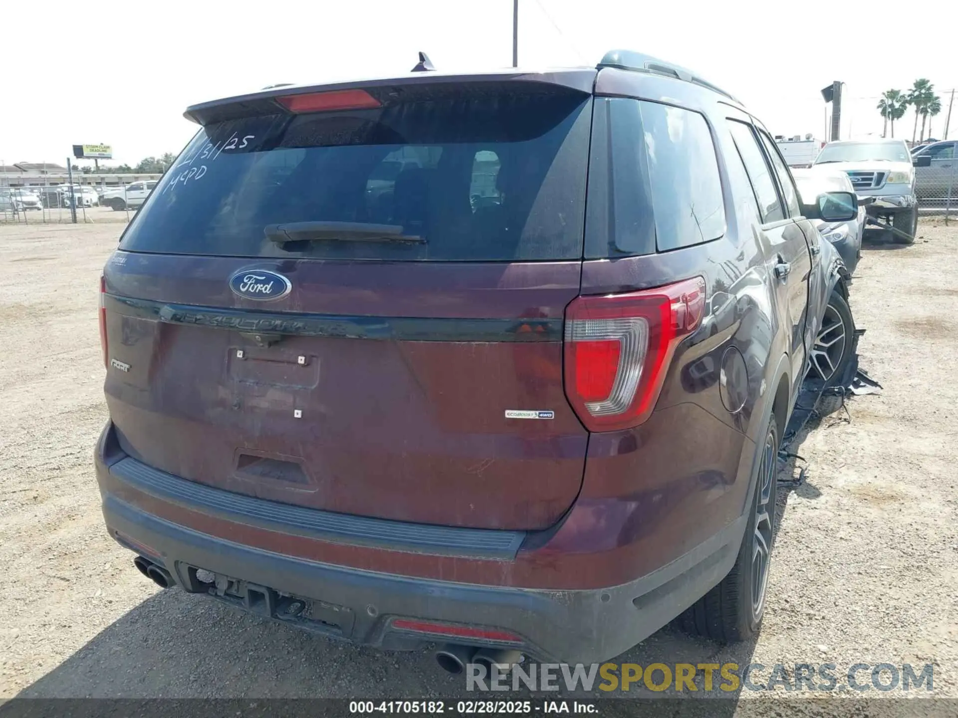 4 fotografías del automóvil dañado 1FM5K8GT8KGB38079 FORD EXPLORER 2019