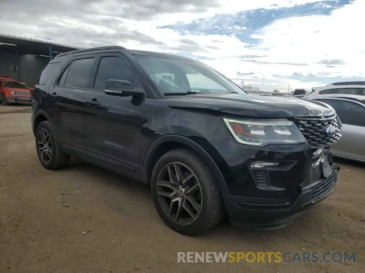 4 fotografías del automóvil dañado 1FM5K8GT9KGB08105 FORD EXPLORER 2019
